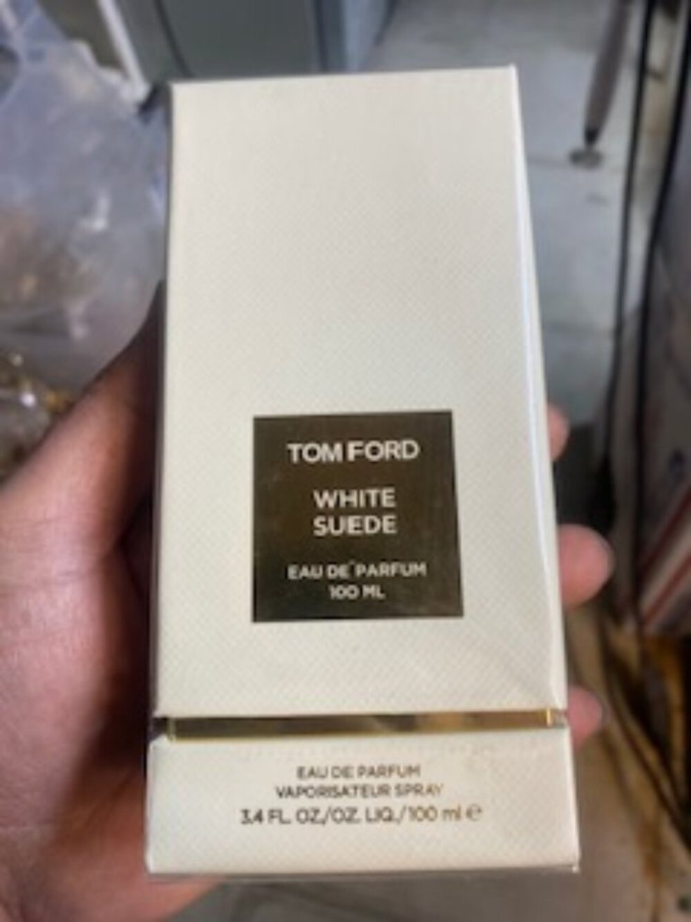 TOM FORD White Suede Eau de Parfum Spray - 3.4oz/100mL, New in Box SEALED